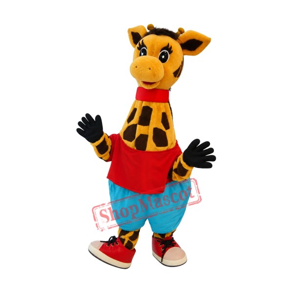 Lovely Lightweight Giraffe Mascot Costume Lovely Lightweight Giraffe Mascot Costume