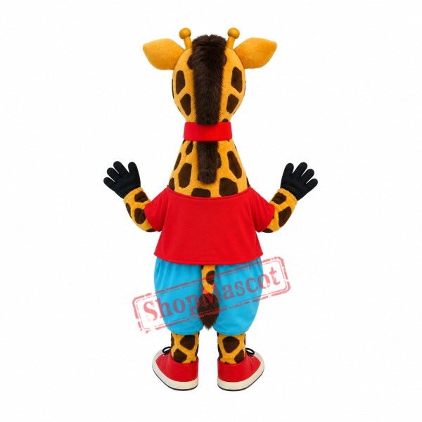 Lovely Lightweight Giraffe Mascot Costume Lovely Lightweight Giraffe Mascot Costume
