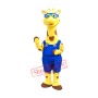 Superb Lovely Giraffe Mascot Costume