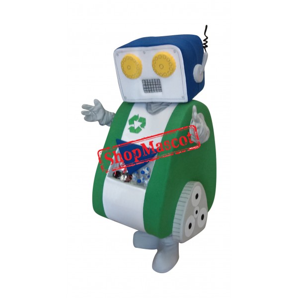 Recycling Robot Mascot Costume