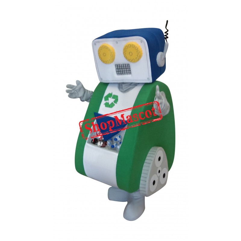 Recycling Robot Mascot Costume