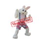 Lovely White Easter Bunny Mascot Costume