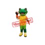 Happy Sport Frog Mascot Costume