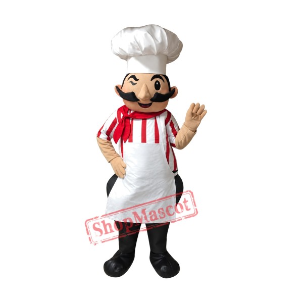Superb Chef Mascot Costume Superb Chef Mascot Costume