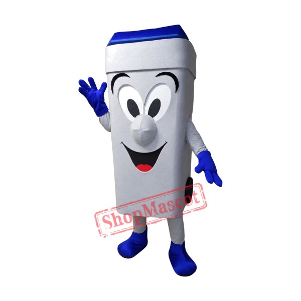 Happy Recycling Bin Mascot Costume Happy Recycling Bin Mascot Costume