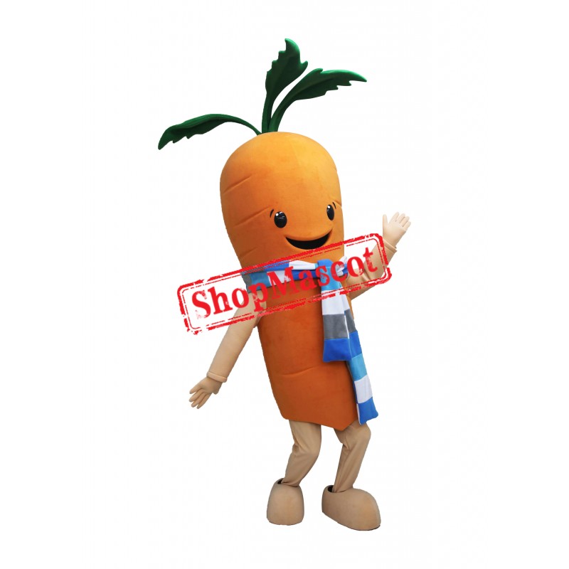 Cute Carrot Mascot Costume