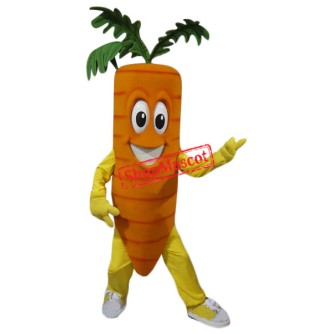 Superb Carrot Mascot Costume