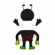 Superb Black Ant Mascot Costume Superb Black Ant Mascot Costume