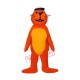 Orange Seal Mascot Costume Orange Seal Mascot Costume