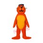 Orange Seal Mascot Costume