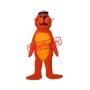 Orange Seal Mascot Costume