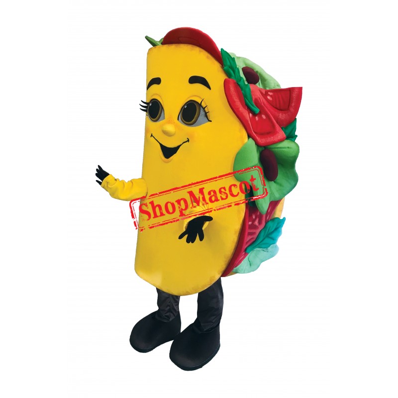 Superb Taco Mascot Costume