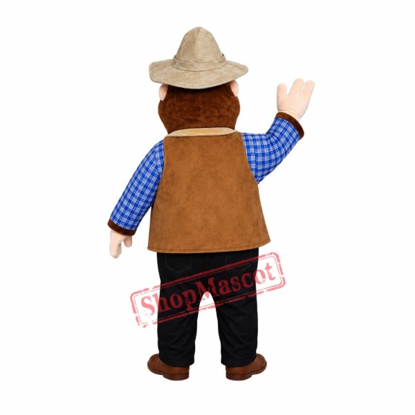 Sheriff Monkey Mascot Costume Sheriff Monkey Mascot Costume