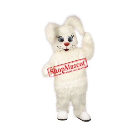 Superb Friendly Easter Bunny Mascot Costume