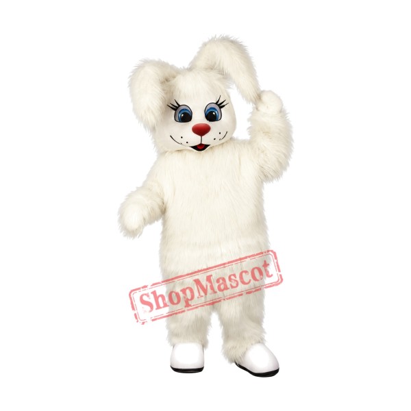 Superb Friendly Easter Bunny Mascot Costume