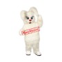 Superb Friendly Easter Bunny Mascot Costume