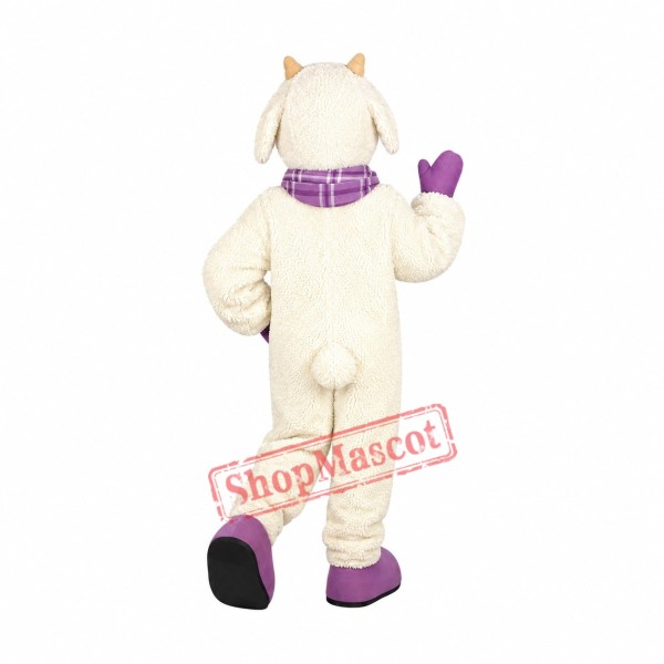Superb Friendly Sheep Mascot Costume