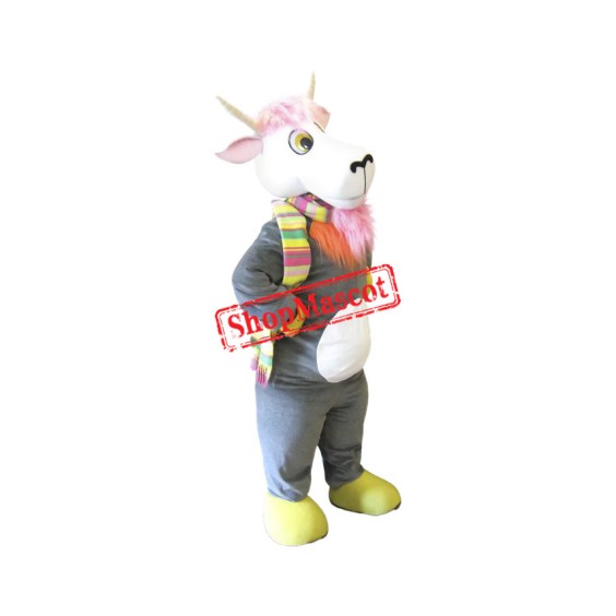 Superb Lovely Sheep Mascot Costume