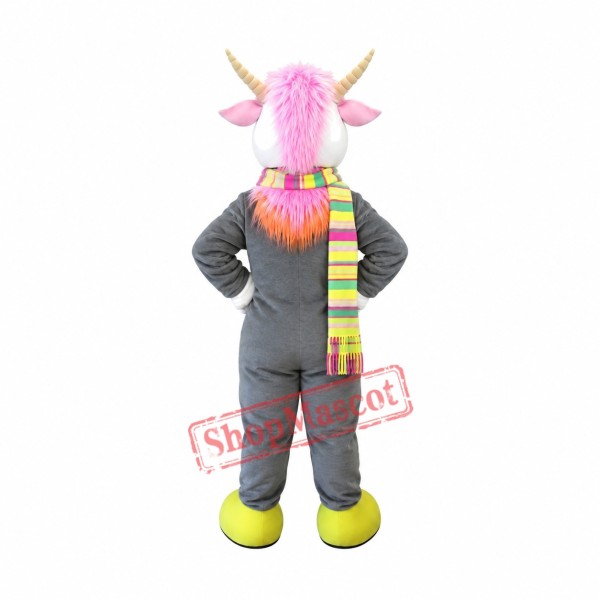 Superb Lovely Sheep Mascot Costume Superb Lovely Sheep Mascot Costume