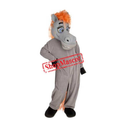 Superb Funny Horse Mascot Costume