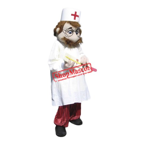 Superb Doctor Mascot Costume