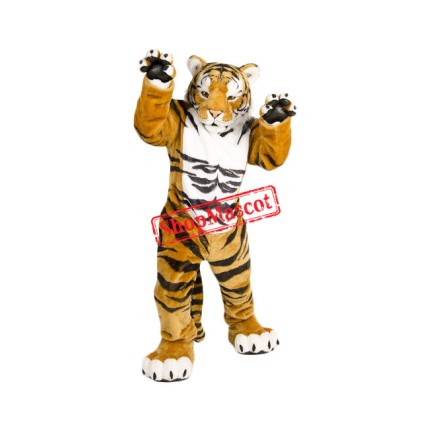 Superb Lightweight Power Tiger Mascot Costume