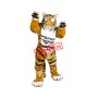 Superb Lightweight Power Tiger Mascot Costume