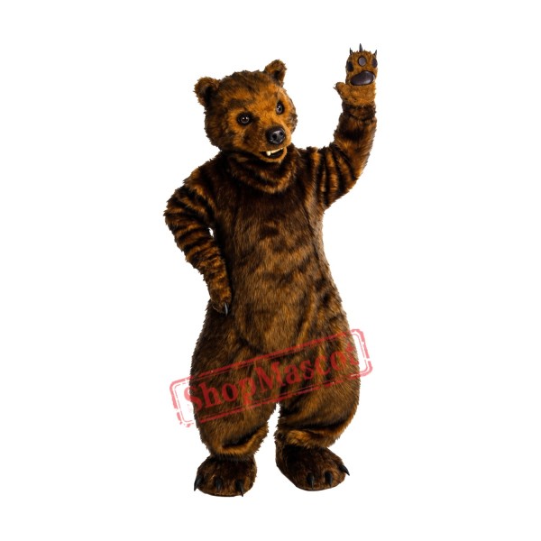 Superb Lightweight Fierce Bear Mascot Costume