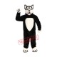 Happy Wolf Mascot Costume Happy Wolf Mascot Costume