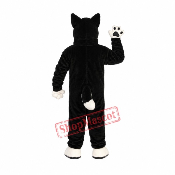 Happy Wolf Mascot Costume Happy Wolf Mascot Costume