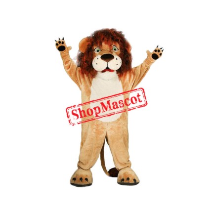 Superb Lovely Lion Mascot Costume