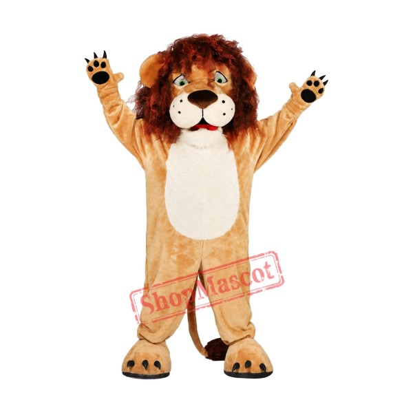 Superb Lovely Lion Mascot Costume