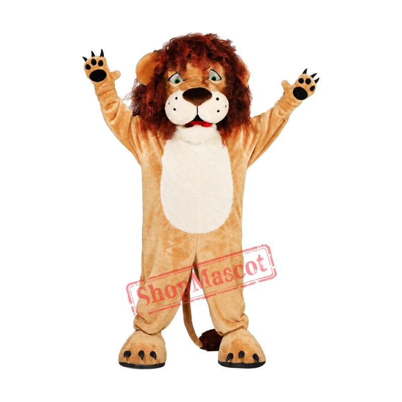 Superb Lovely Lion Mascot Costume Superb Lovely Lion Mascot Costume