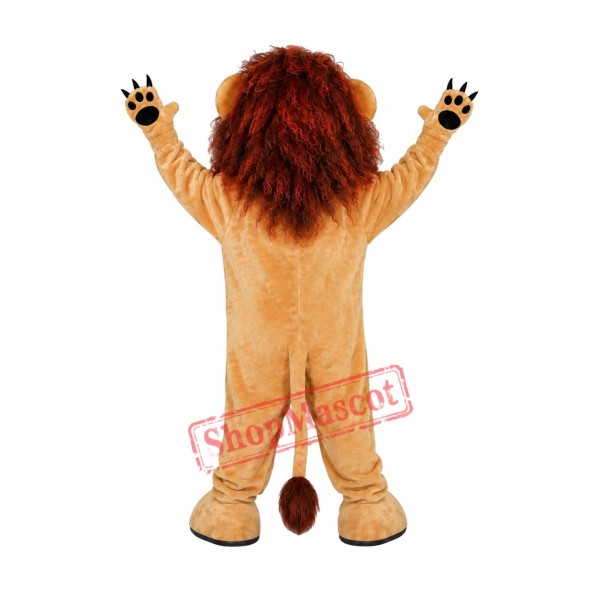 Superb Lovely Lion Mascot Costume Superb Lovely Lion Mascot Costume