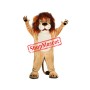 Superb Lovely Lion Mascot Costume