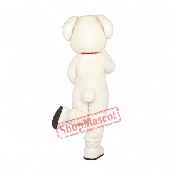 Red Heart White Rabbit Mascot Costume Red Heart White Rabbit Mascot Costume
