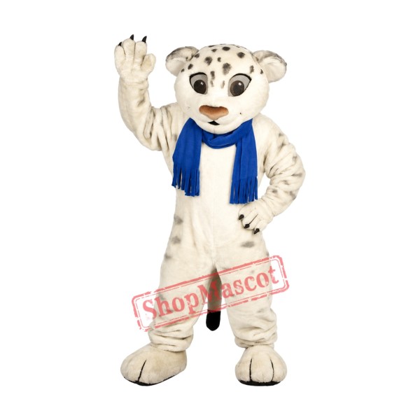 Lovely Snow Leopard Mascot Costume Lovely Snow Leopard Mascot Costume