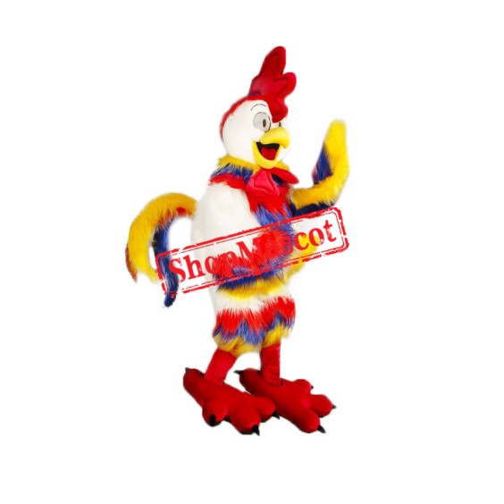 Colorful Chicken Mascot Costume