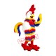 Colorful Chicken Mascot Costume Colorful Chicken Mascot Costume