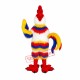 Colorful Chicken Mascot Costume Colorful Chicken Mascot Costume