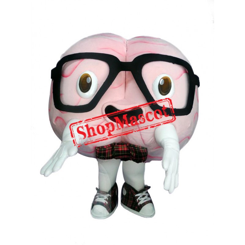 Superb Brain Mascot Costume