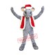 Lovely Christmas Mouse Mascot Costume Lovely Christmas Mouse Mascot Costume