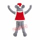 Lovely Christmas Mouse Mascot Costume Lovely Christmas Mouse Mascot Costume