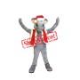 Lovely Christmas Mouse Mascot Costume