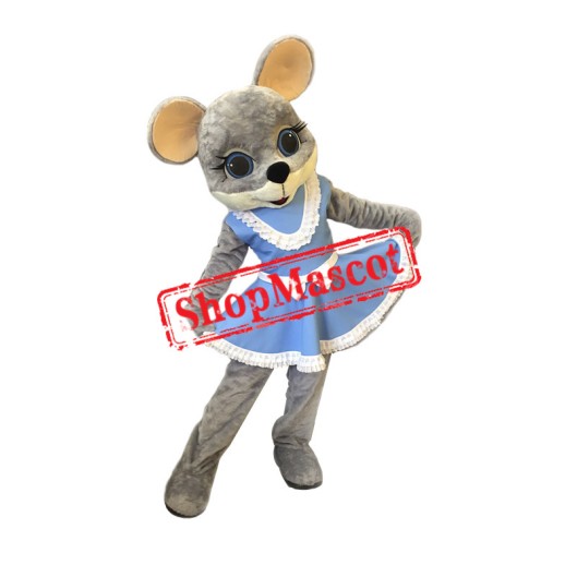Beautiful Female Mouse Mascot Costume
