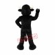 Black Bull Mascot Costume
