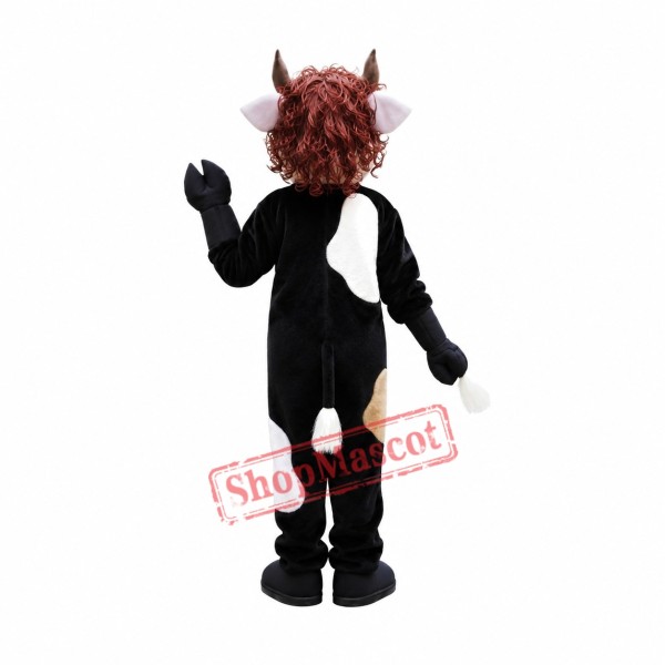 Fashion Cow Mascot Costume Fashion Cow Mascot Costume