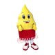 Superb Happy Ice Cream Mascot Costume Superb Happy Ice Cream Mascot Costume