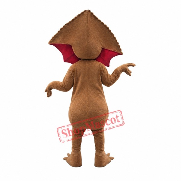 Frilled Neck Lizard Mascot Costume Frilled Neck Lizard Mascot Costume