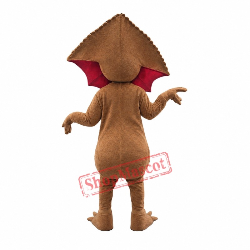 Frilled Neck Lizard Mascot Costume Frilled Neck Lizard Mascot Costume